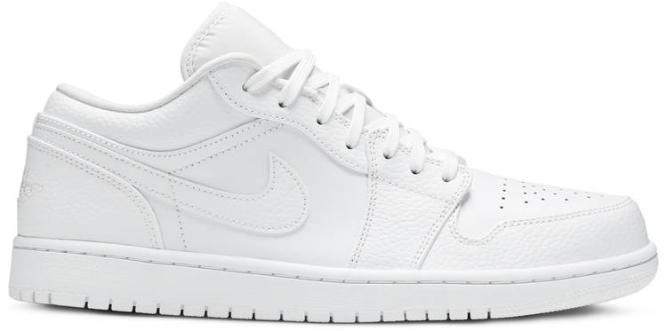 Air Jordan 1 Low Triple White 553558-130